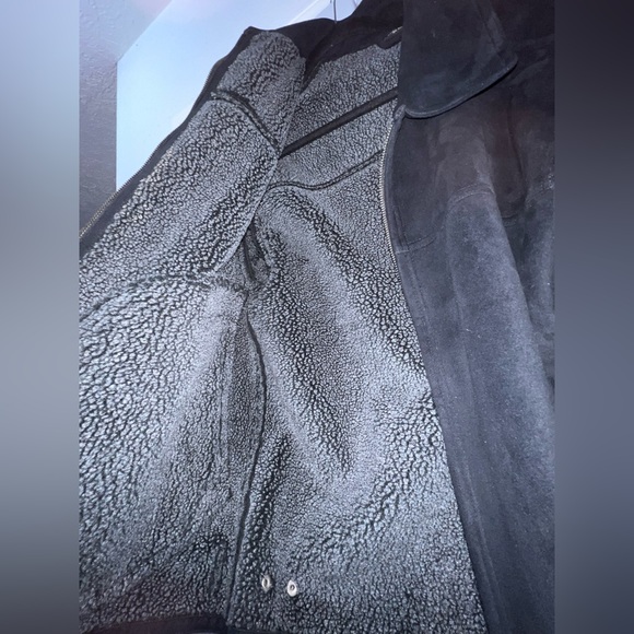 Men’s Black Weatherproof faux suede jacket in size Medium - Picture 2 of 8